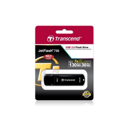 Pendrive Transcend JetFlash 750 32GB USB 3.2 Nero