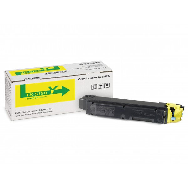 Toner Kyocera giallo TK-5150Y 1T02NSANL0 10000 Pagine