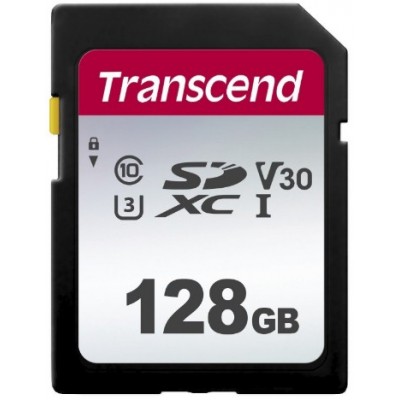 SCHEDA SDXC TRASCEND 300S 128 GB 