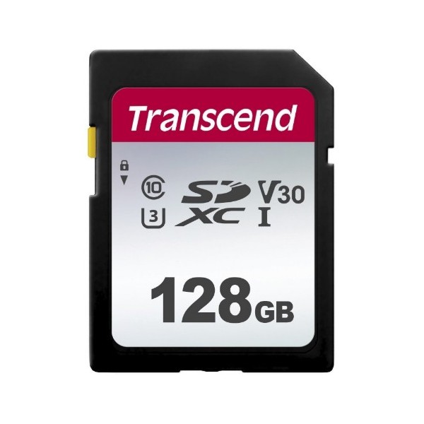 SCHEDA SDXC TRASCEND 300S 128 GB 