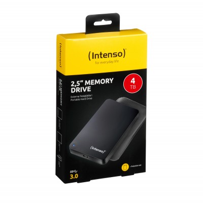 HDD Esterno Intenso Memory Drive 4 TB Nero