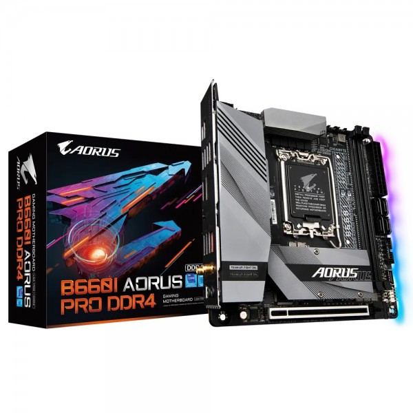 Scheda Madre Intel Gigabyte B660I AORUS PRO DDR4 LGA 1700 Mini-ITX - SPEDIZIONE IMMEDIATA