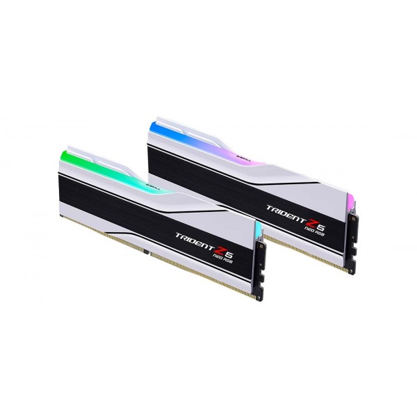 RAM G.SKILL TRIDENT Z NEODDR5 6000Mhz 64GB (2x32) RGB EXPO ARGENTO CL30