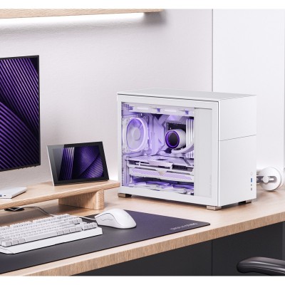 Case Jonsbo D31 Micro-ATX Vetro Temperato Bianco