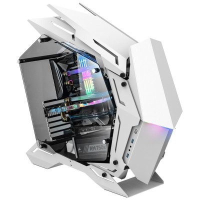 Case Jonsbo MOD3 Big Tower Showcase Vetro Temperato Bianco