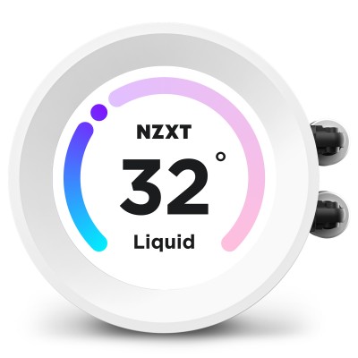 Dissipatore a Liquido NZXT Kraken Elite 360 RGB - 360 mm bianco