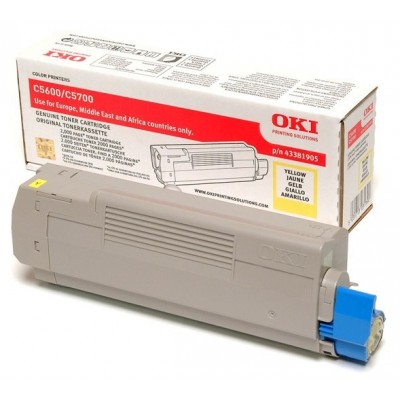 Toner OKI 43381905 Giallo