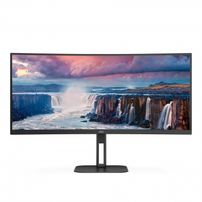 Monitor AOC CU34V5C BK 34'' WQHD VA HDMI DisplayPort FreeSync LED Nero