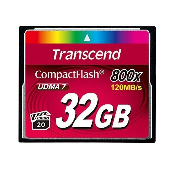 SCHEDA SD TRASCEND CompactFlash 800 32 GB