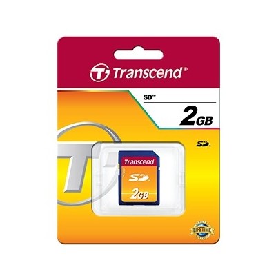 SCHEDA SD TRASCEND Secure Digital 2 GB