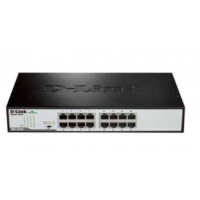 Switch D-Link Desktop 16 Porte 10 100 Mbps DGS-1016D E