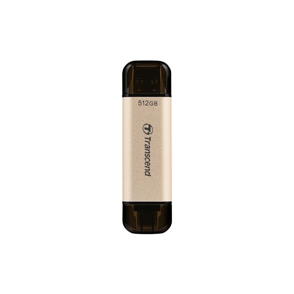 Pendrive Transcend JetFlash 930C 512 GB USB Type-A / USB Type-C 3.2 Oro