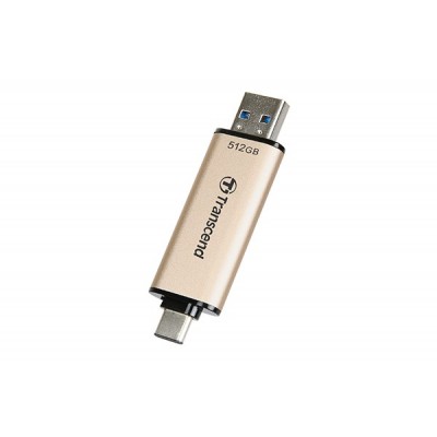 Pendrive Transcend JetFlash 930C 512 GB USB Type-A   USB Type-C 3.2 Oro