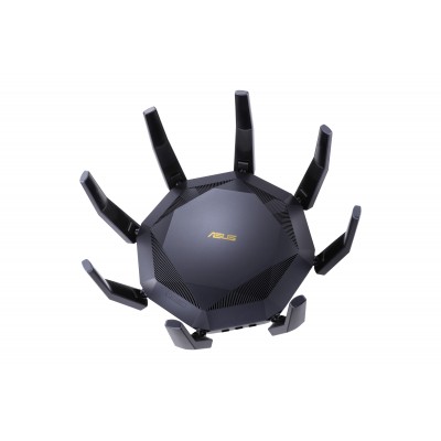 Router wireless ASUS RT-AX89X AX6000 AiMesh Ethernet Dual-band (2.4 GHz 5 GHz) 3G 4G Nero