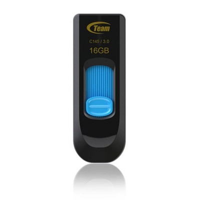 Pendrive Team Group C145 16 GB USB A 3.2 blu nero