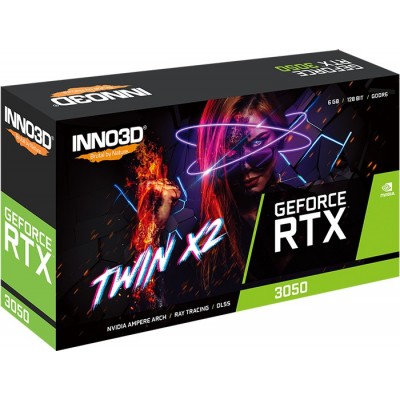 Scheda Video Inno3D GeForce RTX 3050 X2 6 GB GDDR6 - SPEDIZIONE IMMEDIATA