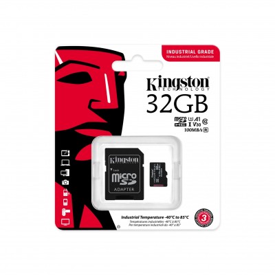 MICRO SDHC KINGSTON Industrial 32 GB 