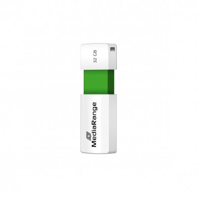 Pendrive MediaRange Color Edition 32 GB USB A 2.0 bianco verde