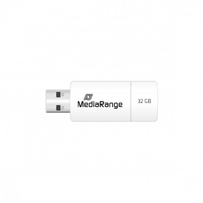 Pendrive MediaRange Color Edition 32 GB USB A 2.0 bianco verde