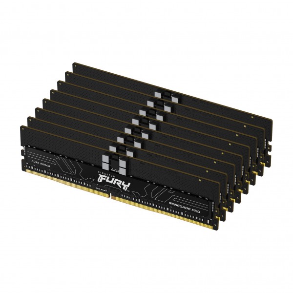 Ram KINGSTON FURY RENEGADE PRO DDR5 5600MHz 256GB (8x32) XMP 3.0 CL36 NERO