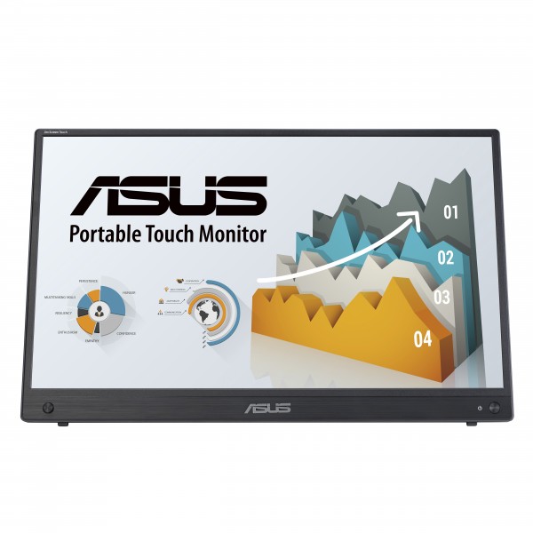 Monitor ASUS ZenScreen MB16AHT 16'' FullHD IPS Multitouch USB-C LED Nero