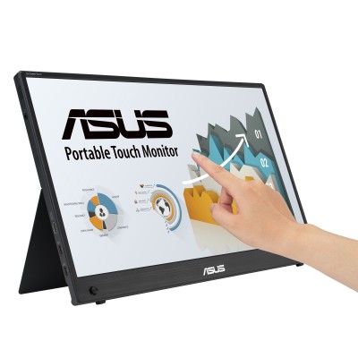 Monitor ASUS ZenScreen MB16AHT 16'' FullHD IPS Multitouch USB-C LED Nero