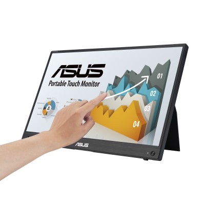 Monitor ASUS ZenScreen MB16AHT 16'' FullHD IPS Multitouch USB-C LED Nero