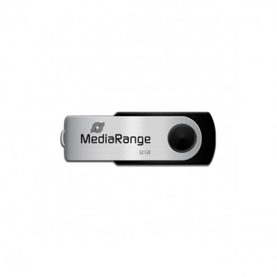 Pendrive MediaRange MR911 32 GB USB Type-A   Micro-USB 2.0 Nero, Argento