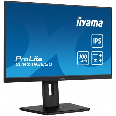 Monitor Iiyama ProLite XUB2492QSU-B1 24'' WQHD Led Nero