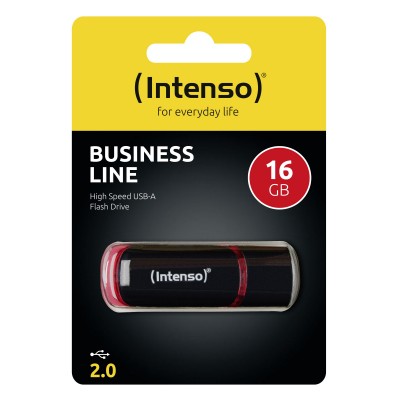 Pendrive Intenso Business Line 16 GB USB 2.0 nero rosso