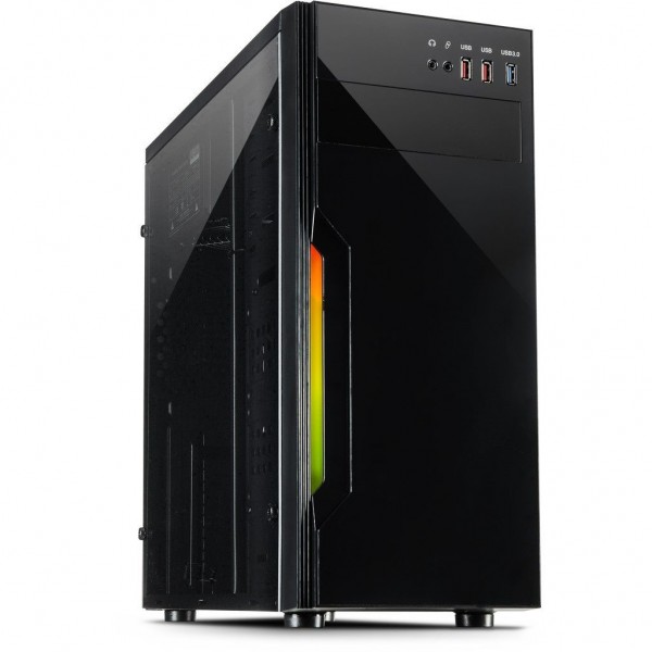 Case Inter Tech B-42 Midi-Tower RGB Nero