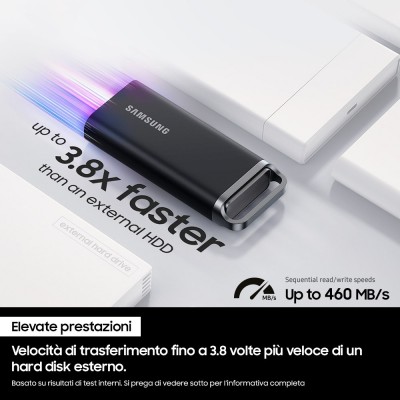 SSD Esterno SAMSUNG T5 EVO USB 3.2 4 TB