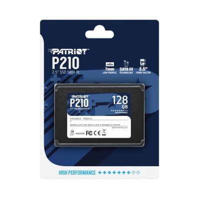 SSD SATA III Patriot Memory P210 2.5" 128 GB