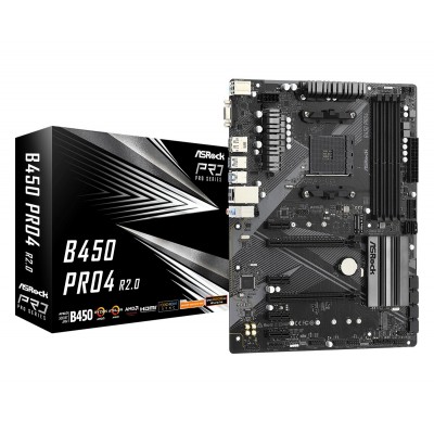 Scheda madre ASROCK B450 PRO4 R2.0 socket AM4