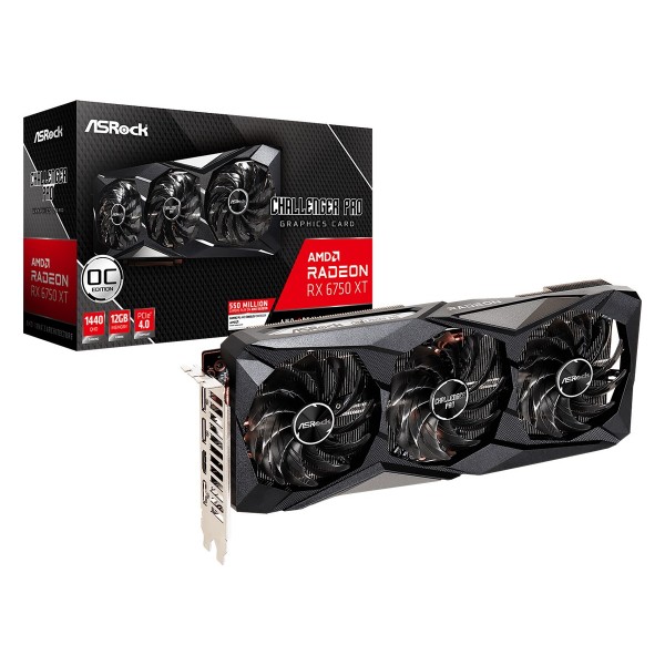 Scheda Video Asrock Radeon RX 6750 XT CHALLENGER PRO OC