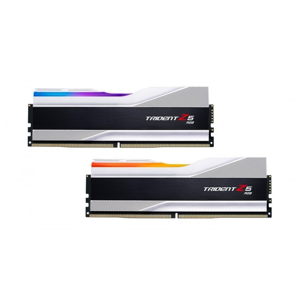 Ram G.SKILL TRIDENT Z5 DDR5 6000MHz 32GB (2x16) RGB XMP 3.0 CL32 ARGENTO