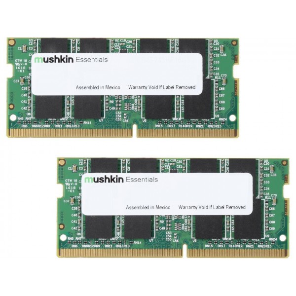 Ram SO-DIMM Mushkin Essentials 32GB (2x16) DDR4 2400MHz CL17