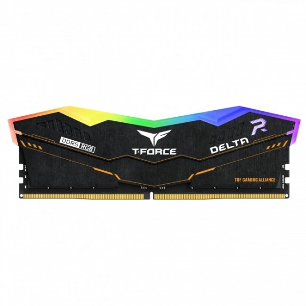 Ram TEAM GROUP T-FORCE DELTA TUF DDR5 6000MHz 32GB (2x16)RGB XMP 3.0 CL38 NERO