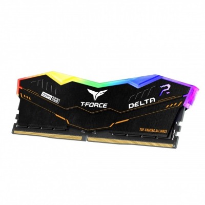 Ram TEAM GROUP T-FORCE DELTA TUF DDR5 6000MHz 32GB (2x16)RGB XMP 3.0 CL38 NERO