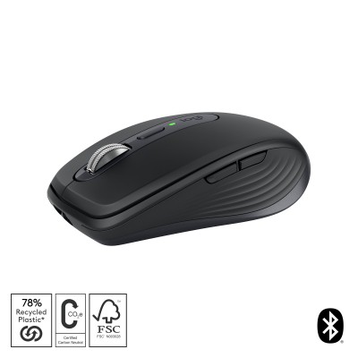 Mouse Logitech MX Anywhere 3S Grigio