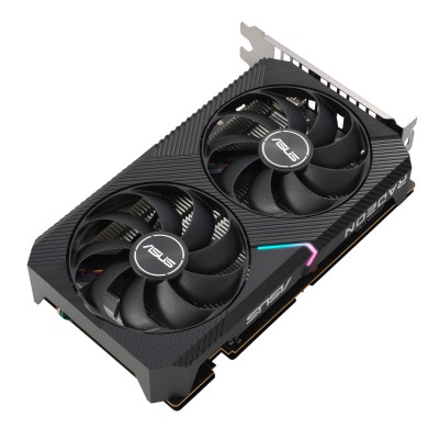 Scheda Video ASUS Radeon RX 6400 Dual 4 GB GDDR6