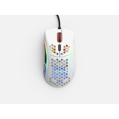 Mouse Glorious PC Gaming Race Model D- Gaming Bianco