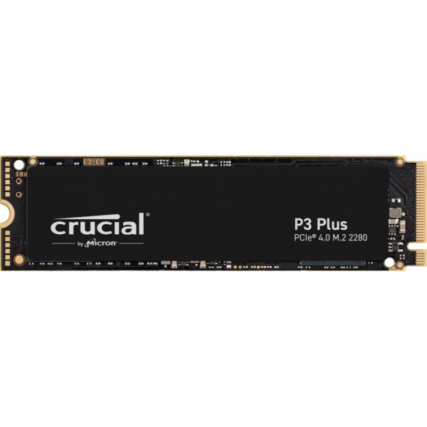 SSD Crucial P3 Plus 500 GB NVMe PCIe 4.0 M.2 2280