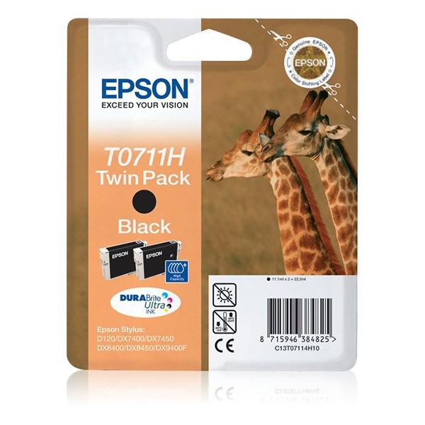 Cartuccia Epson C13T07114H10 T0711H Multipack Nero