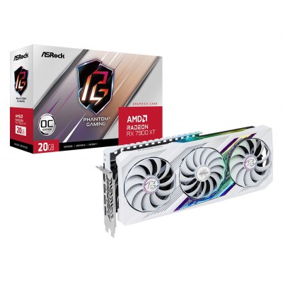 Scheda Video ASRock Radeon RX 7900 XT 20 GB Phantom Gaming White OC