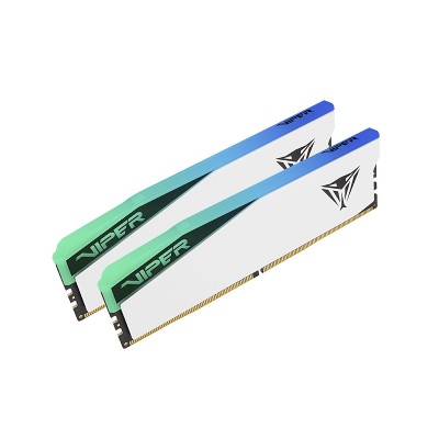 Ram PATRIOT VIPER ELITE DDR5 6000MHz 96GB (2x48) RGB XMP 3.0 EXPO CL42 BIANCO