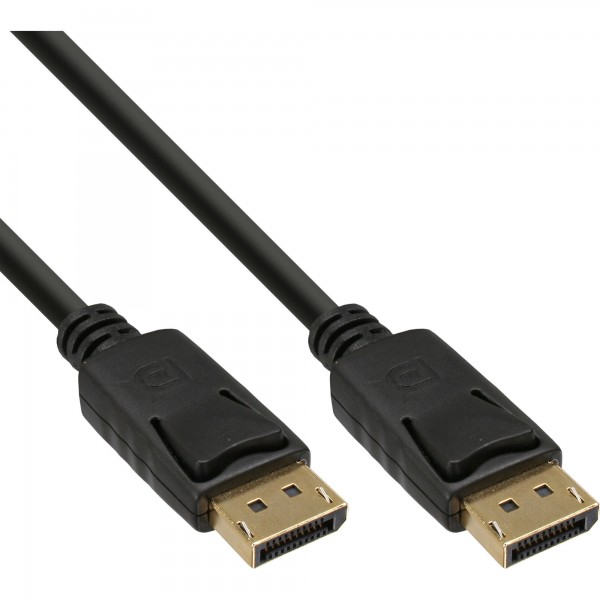 Cavo DisplayPort 4K (UHD) InLine Nero  3 m