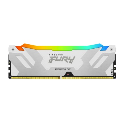 Ram KINGSTON FURY RENEGADE DDR5 6400MHz 32GB (2x16) RGB XMP 3.0 CL32 BIANCO