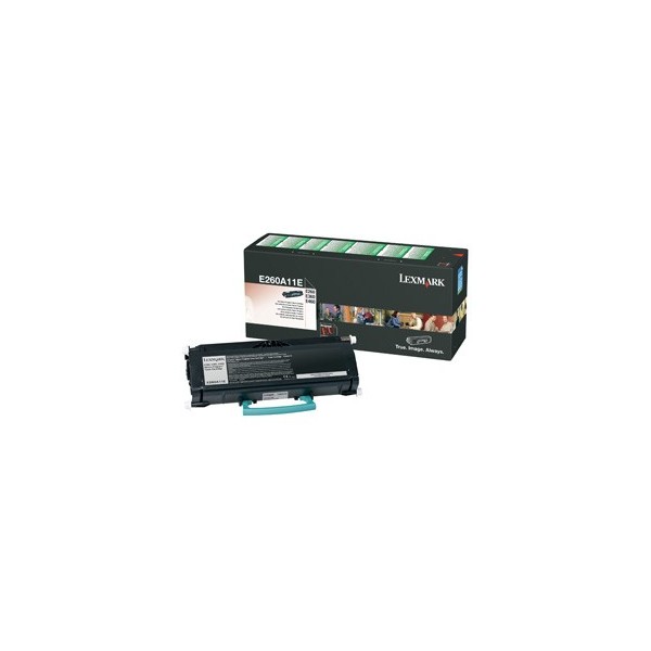 Toner Lexmark E260A11E Nero