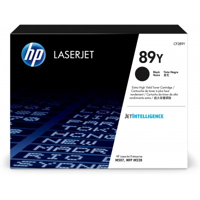 HP toner nero CF289Y 89Y 20000 pagine